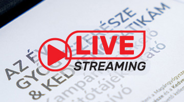 Élő közvetítés az Év Gyógyszerésze és Kedvenc Patikám díjátadóról